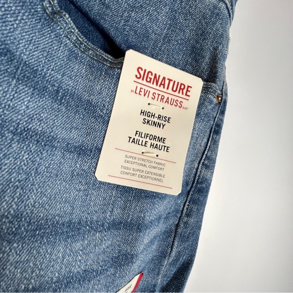 ❤️ Levi's Women's Denim Skinny Jeans 16M - Picture 3 of 10